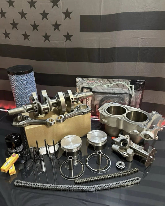 Polaris RZR Turbo S, R, Pro XP Complete Engine Motor Rebuild Kit Without Valves