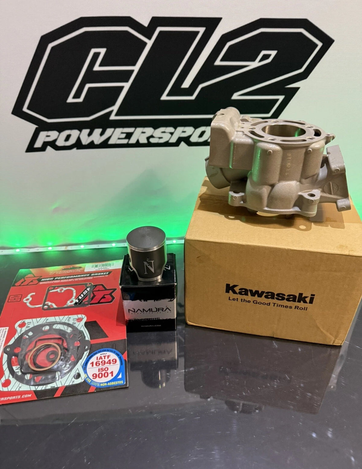 2022-2024 Kawasaki KX 85 Top End Rebuild Kit- Cylinder, Piston, Gaskets