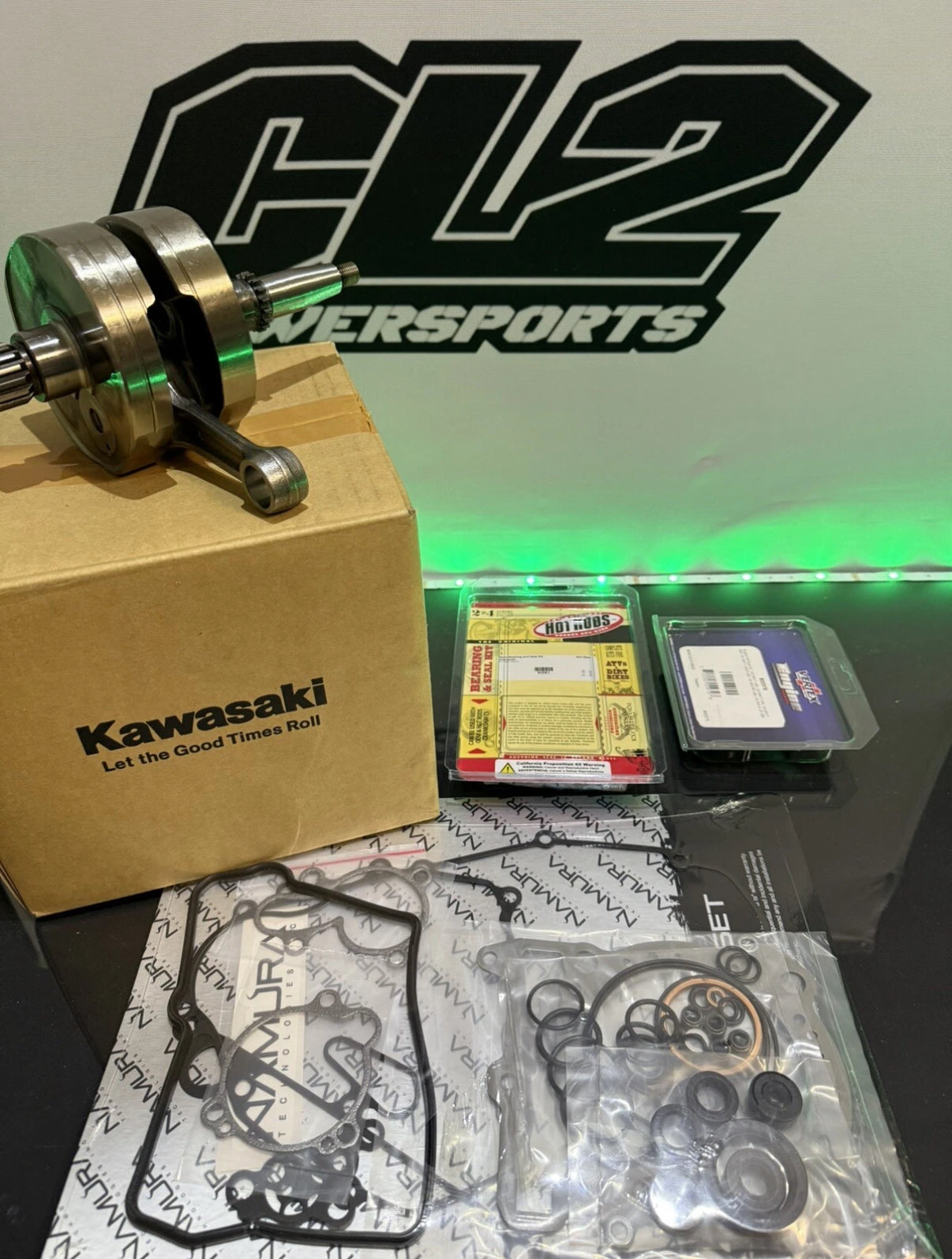 2021-2023 Kawasaki KX 450 450F Bottom End Engine Rebuild Kit - Crankshaft