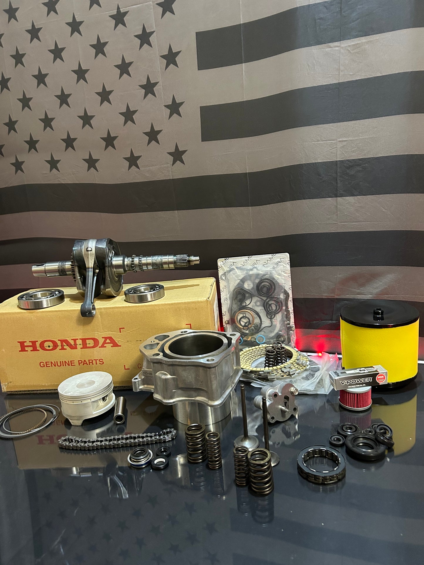 22-24 Honda Pioneer 520 Complete Engine Motor Rebuild Kit