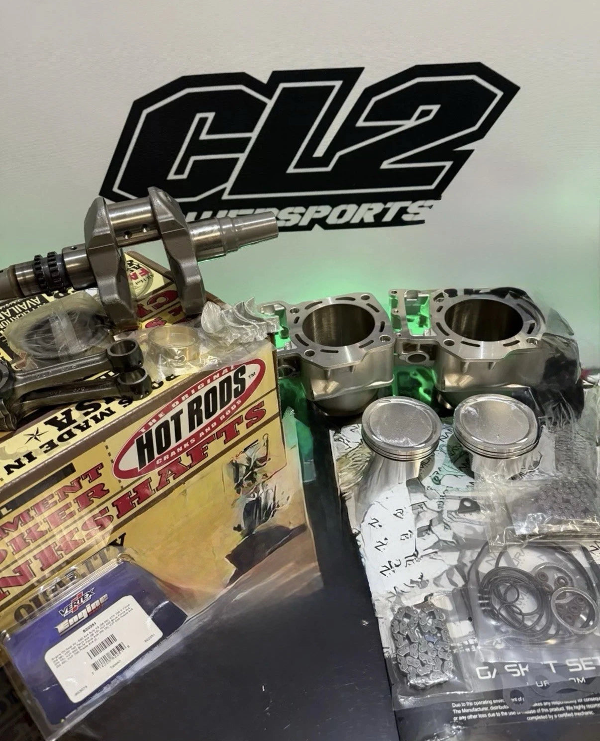 Kawasaki 2008-2011 Teryx 750 Engine Motor Rebuild Kit - Crank Pistons Cylinders