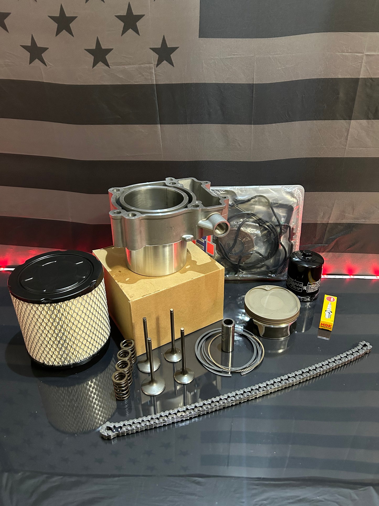 2017-2022 Polaris Ranger 500 Top End Rebuild Kit - Cylinder Piston Valves Gaskets