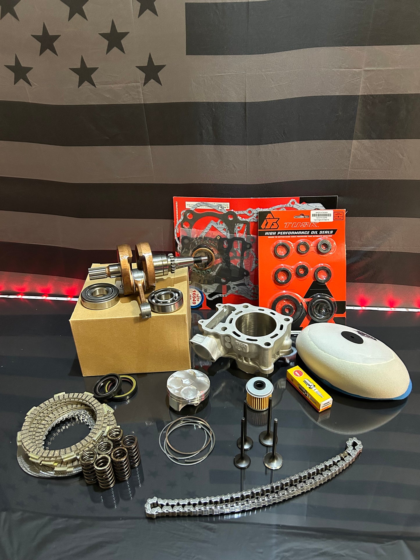 12-24 Honda CRF150R Complete Engine Motor Rebuild Kit