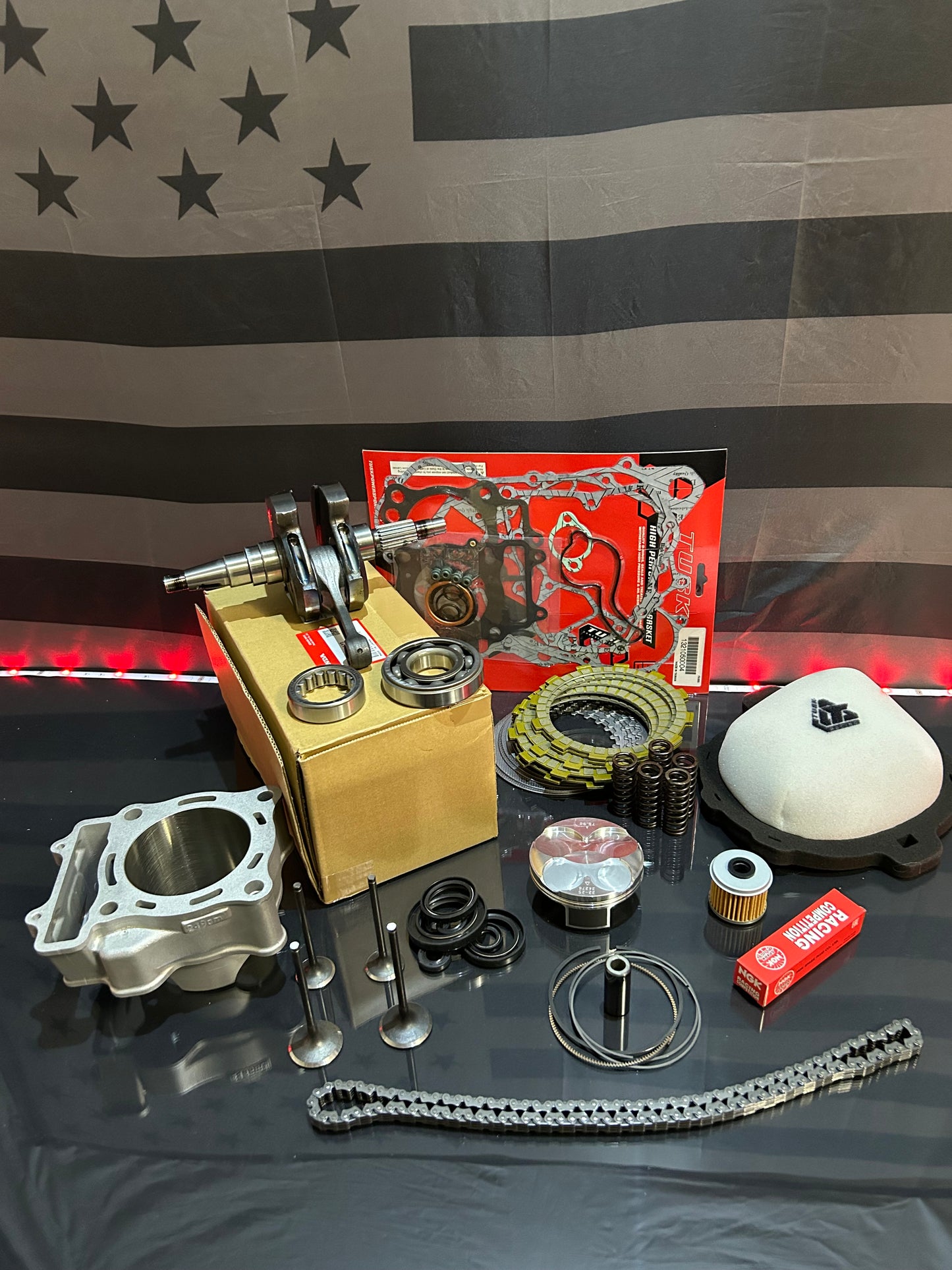 22-23 Honda CRF250R Complete Engine Motor Rebuild Kit CRF 250R 250RX