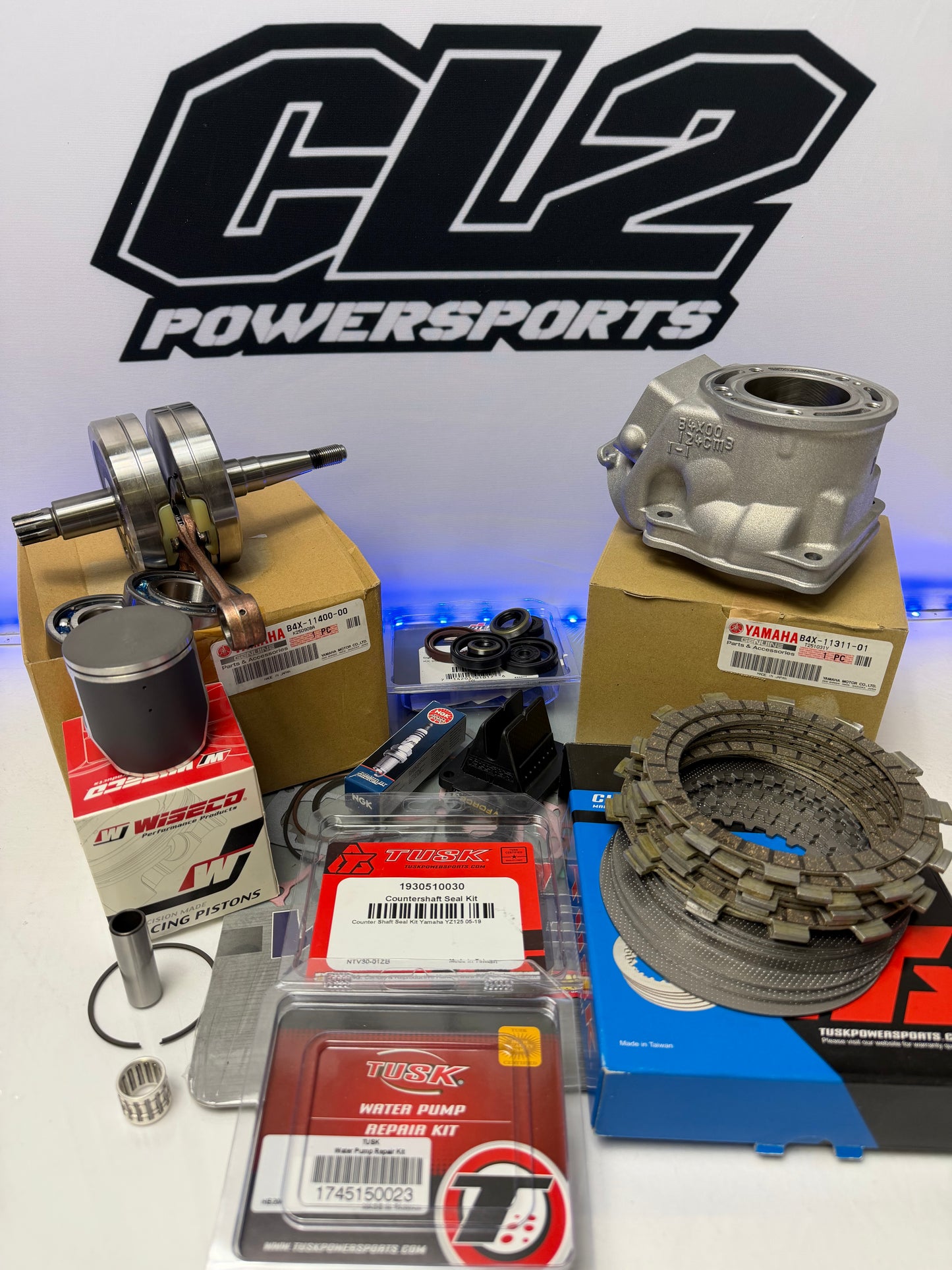 2022-2025 Yamaha YZ 125 Complete Engine Motor Rebuild Kit