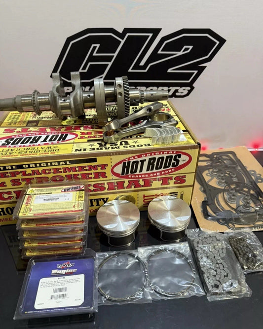 Polaris 2011-2012 RZR 900 Engine Motor Rebuild Kit - Crankshaft Pistons Bearings