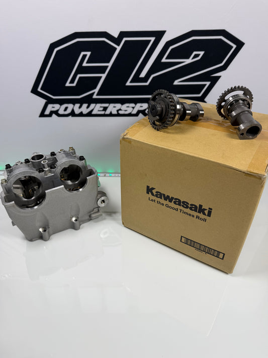 2021-2024 Kawasaki KX250 KX250F - Cylinder Head with Camshafts