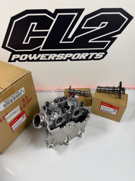 2020-2021 Honda CRF250R 250R - OEM Cylinder Head with Intake & Exhaust Camshaft