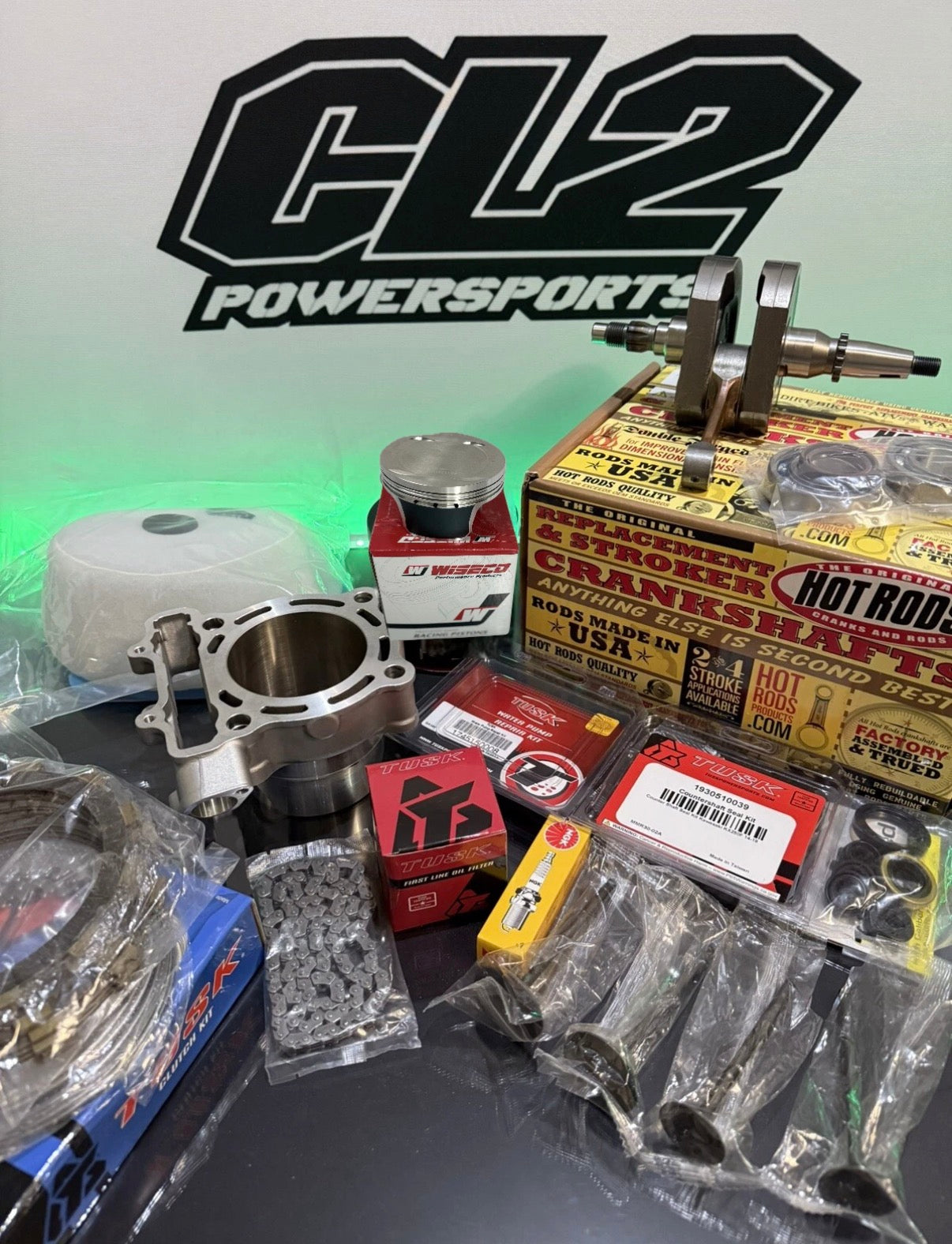 2011-2014 Kawasaki KX250F Complete Engine Motor Rebuild Kit