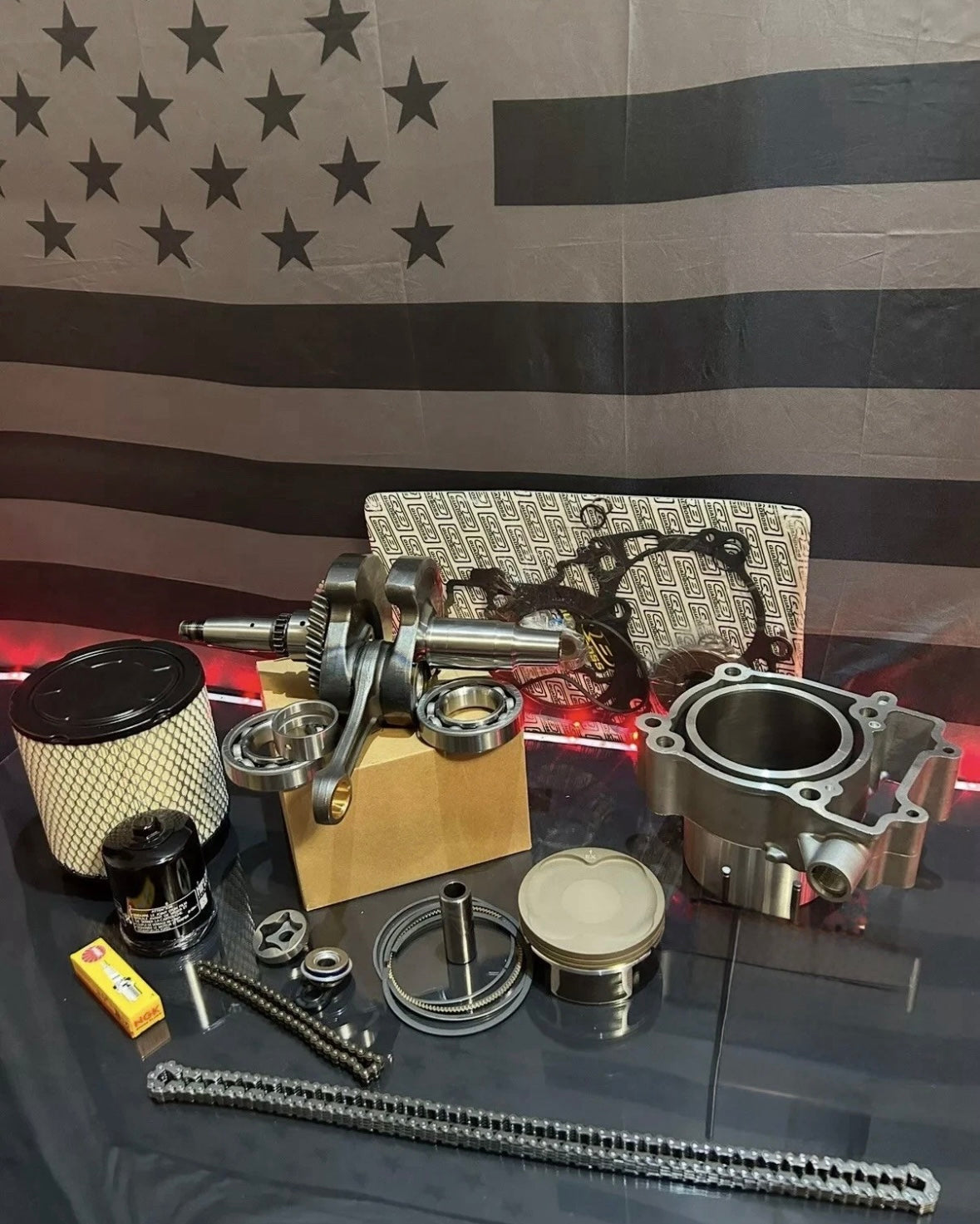 Polaris 2020-2024 Ranger 570 Complete Engine Motor Rebuild Kit Without Valves