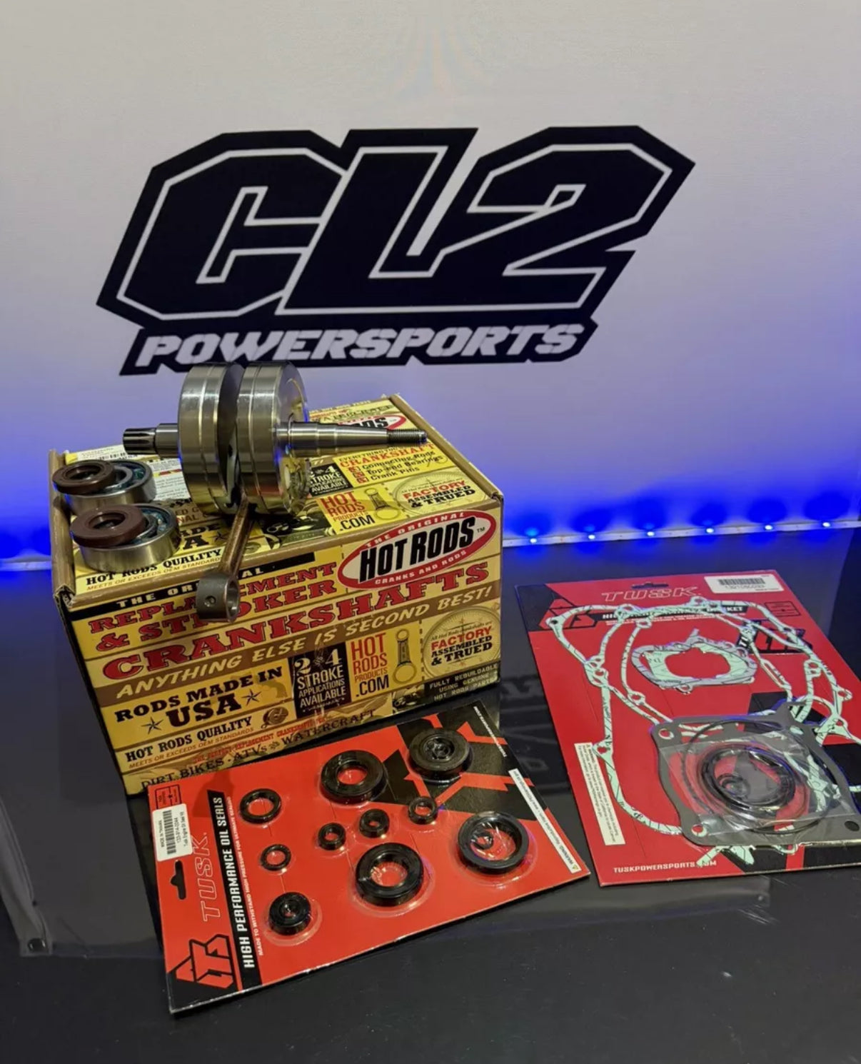 2005-2021 Yamaha YZ 125 Bottom End Rebuild Kit - Crankshaft Bearings Gaskets