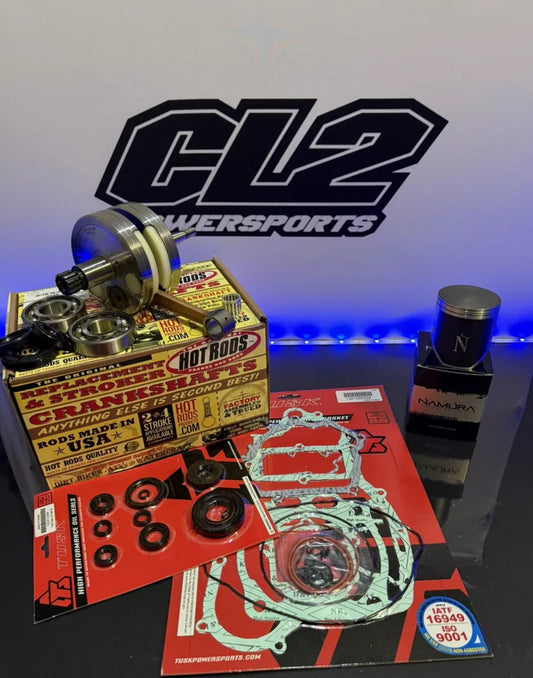 2003-2024 Yamaha YZ 250 Engine Motor Rebuild Kit - Crankshaft Piston Gaskets