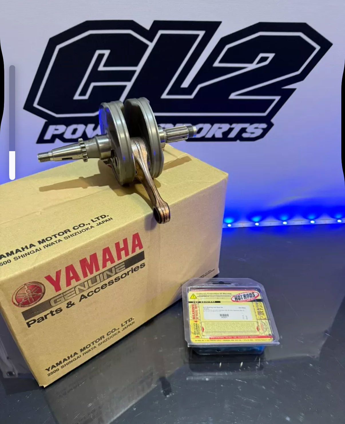 2019-2023 Yamaha YZ250F WR250F YZ250FX - OEM Crankshaft With Bearings