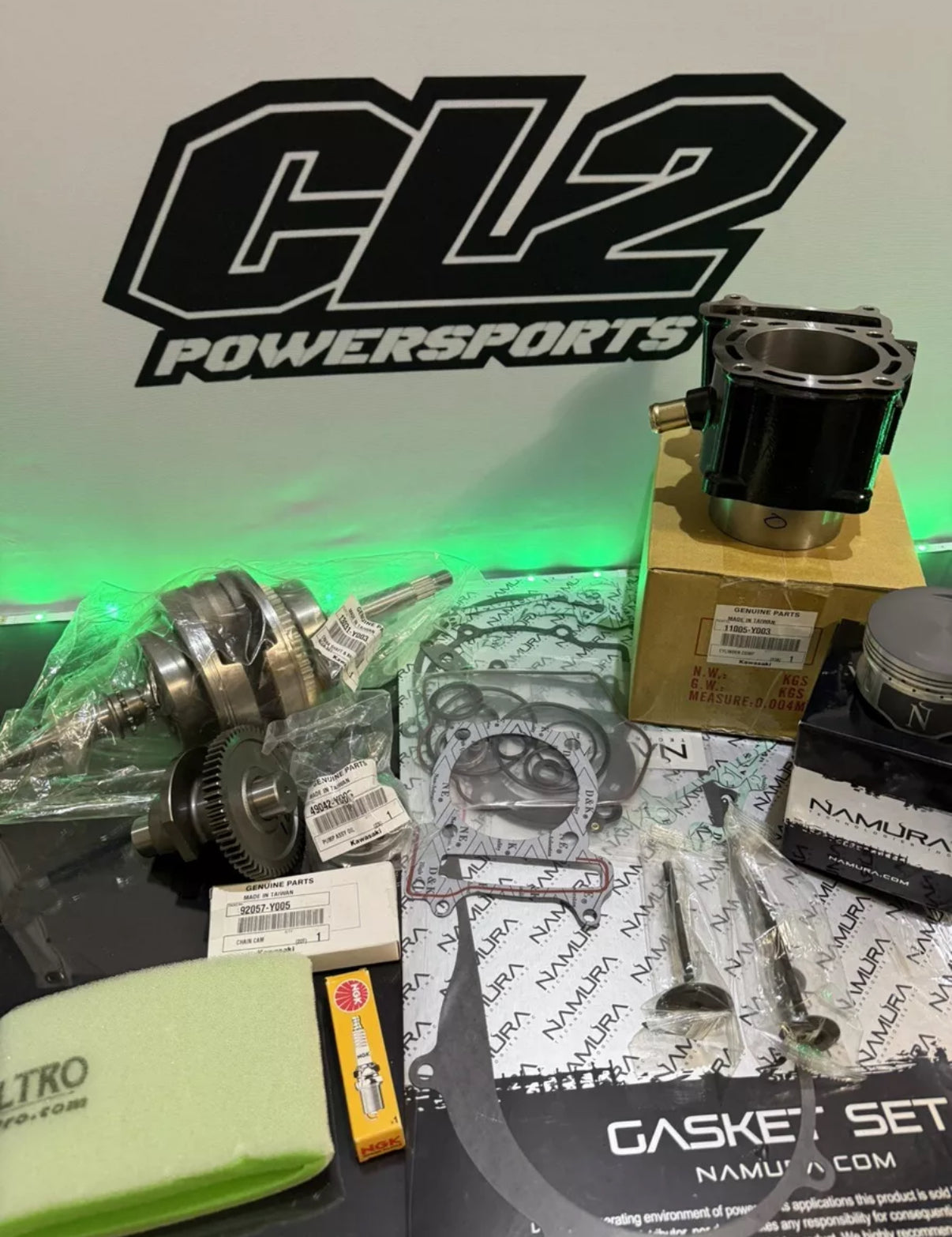 2012-2025 Kawasaki Brute Force 300 Complete Engine Motor Rebuild Kit