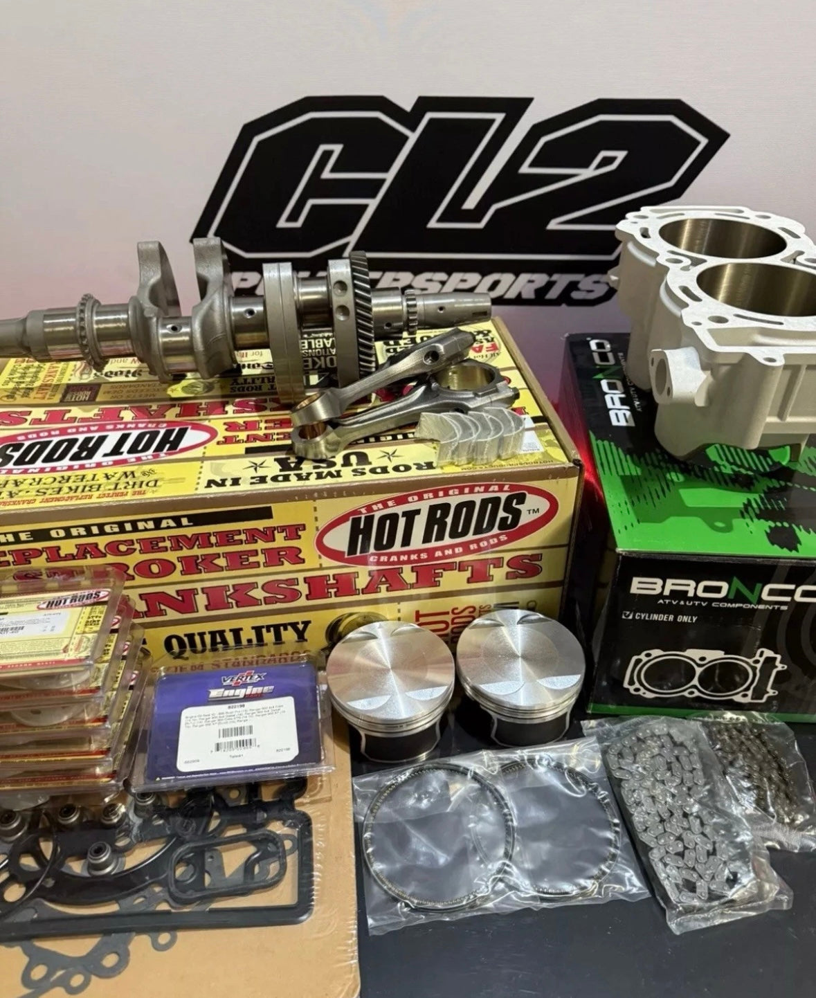2016 Polaris Ace 900 Engine Motor Rebuild Kit - Crankshaft Pistons Cylinder