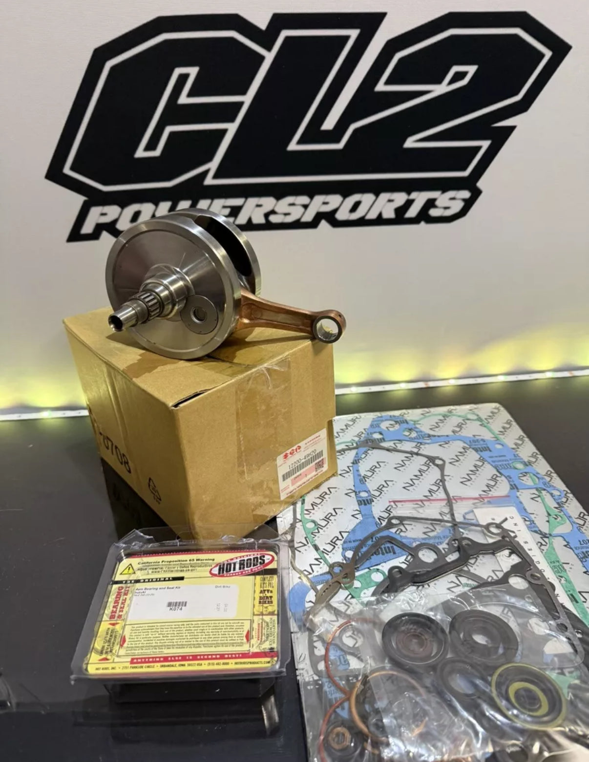2016-2018 Suzuki RMZ 250 Bottom End Engine Motor Rebuild Kit