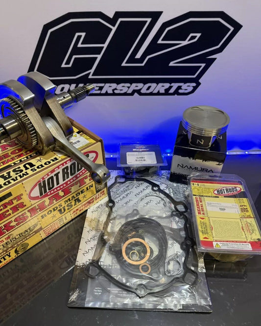 2016-2018 Yamaha Wolverine Grizzly Kodiak 700 Rebuild Kit- Crankshaft Piston Gaskets