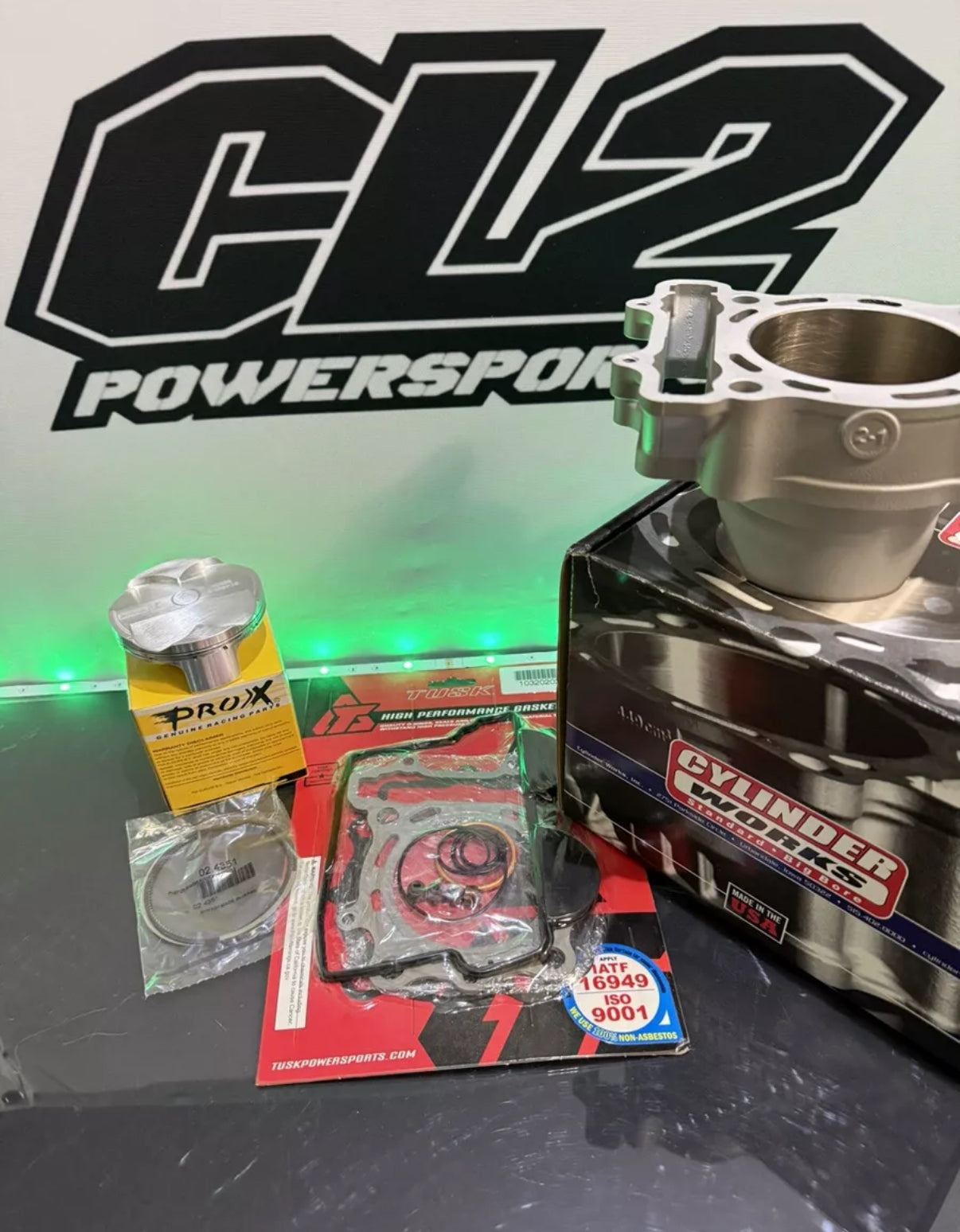 2021-2024 Kawasaki KX250 KX 250F KX250F - Cylinder / Piston / Gaskets