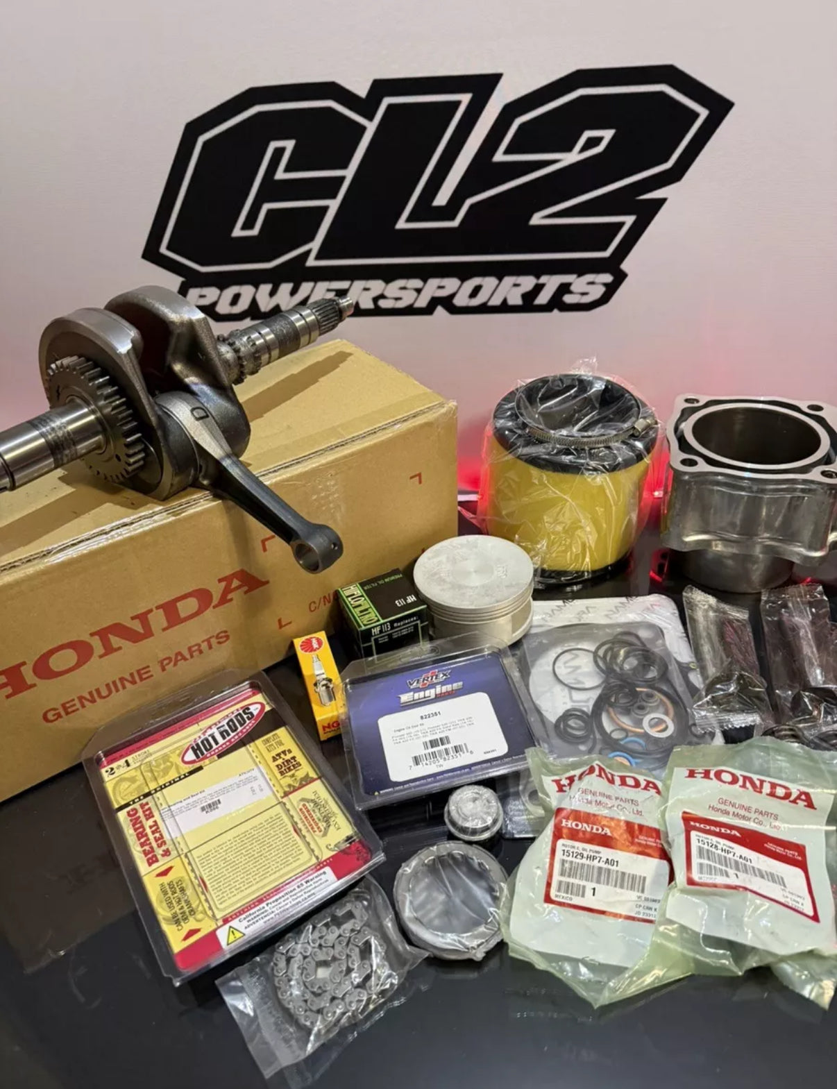 2014-2021 Honda Rancher 420 FA Engine Motor Complete Rebuild Kit