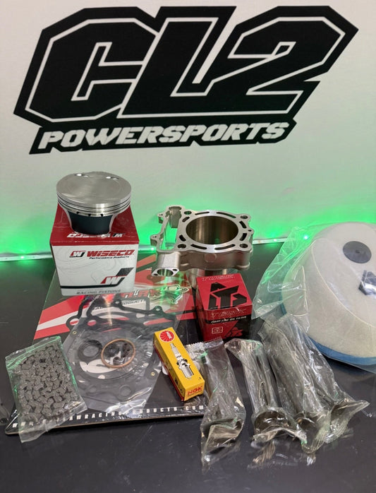 2011-2014 Kawasaki KX250F Top End Rebuild Kit - Cylinder Piston Valves