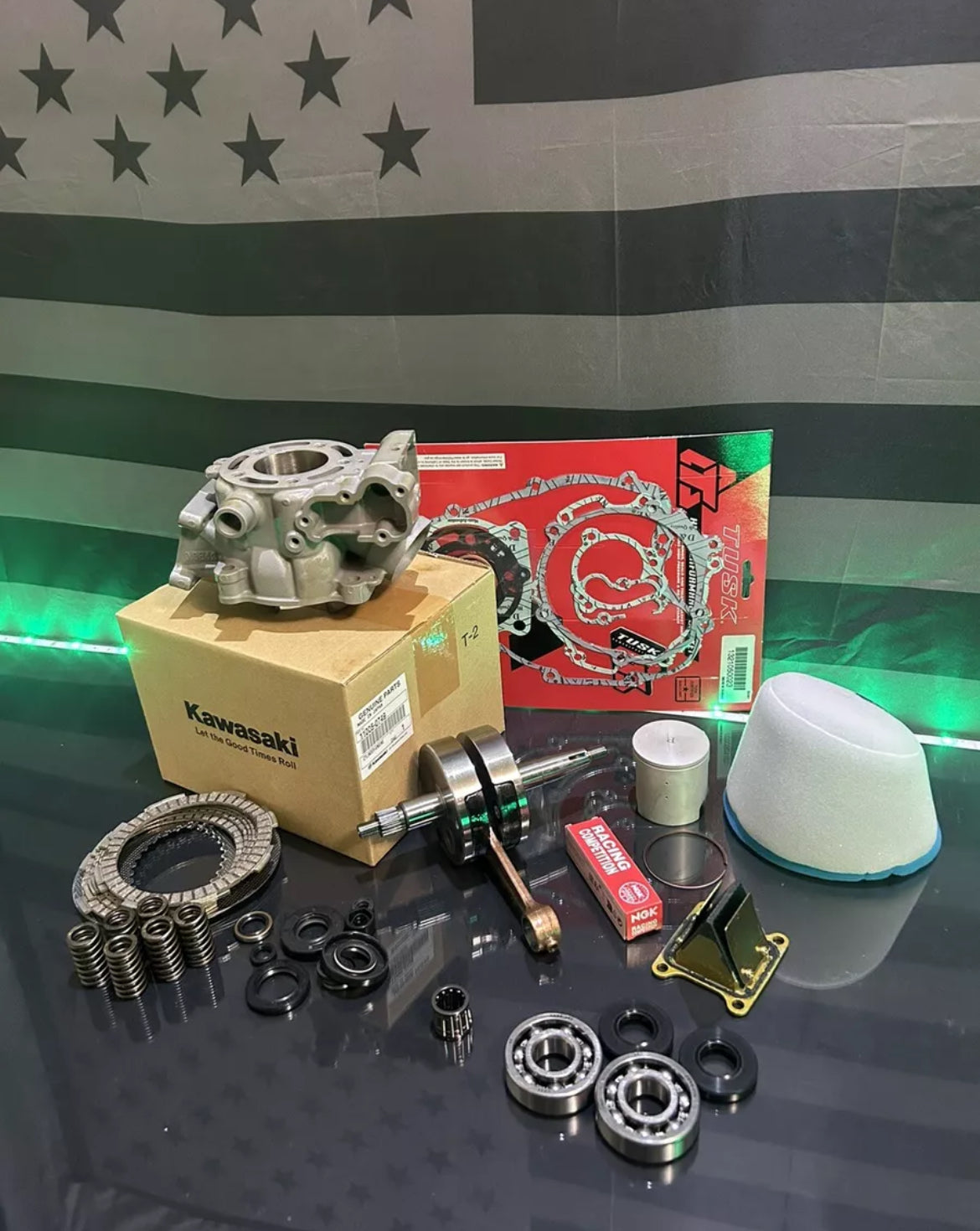 14-21 Kawasaki KX 85 Complete Engine Motor Rebuild Kit