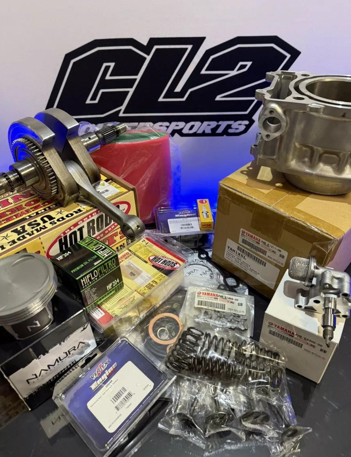 2016-2018 Yamaha Grizzly Kodiak 700 Complete Engine Motor Rebuild Kit