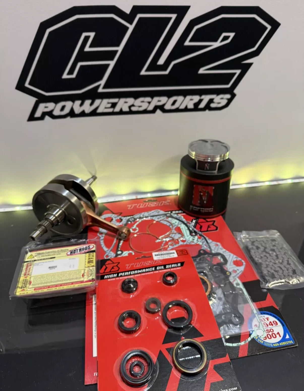 Suzuki 2010-2015 RMZ 250 Engine Rebuild Kit - Crankshaft Piston Gaskets