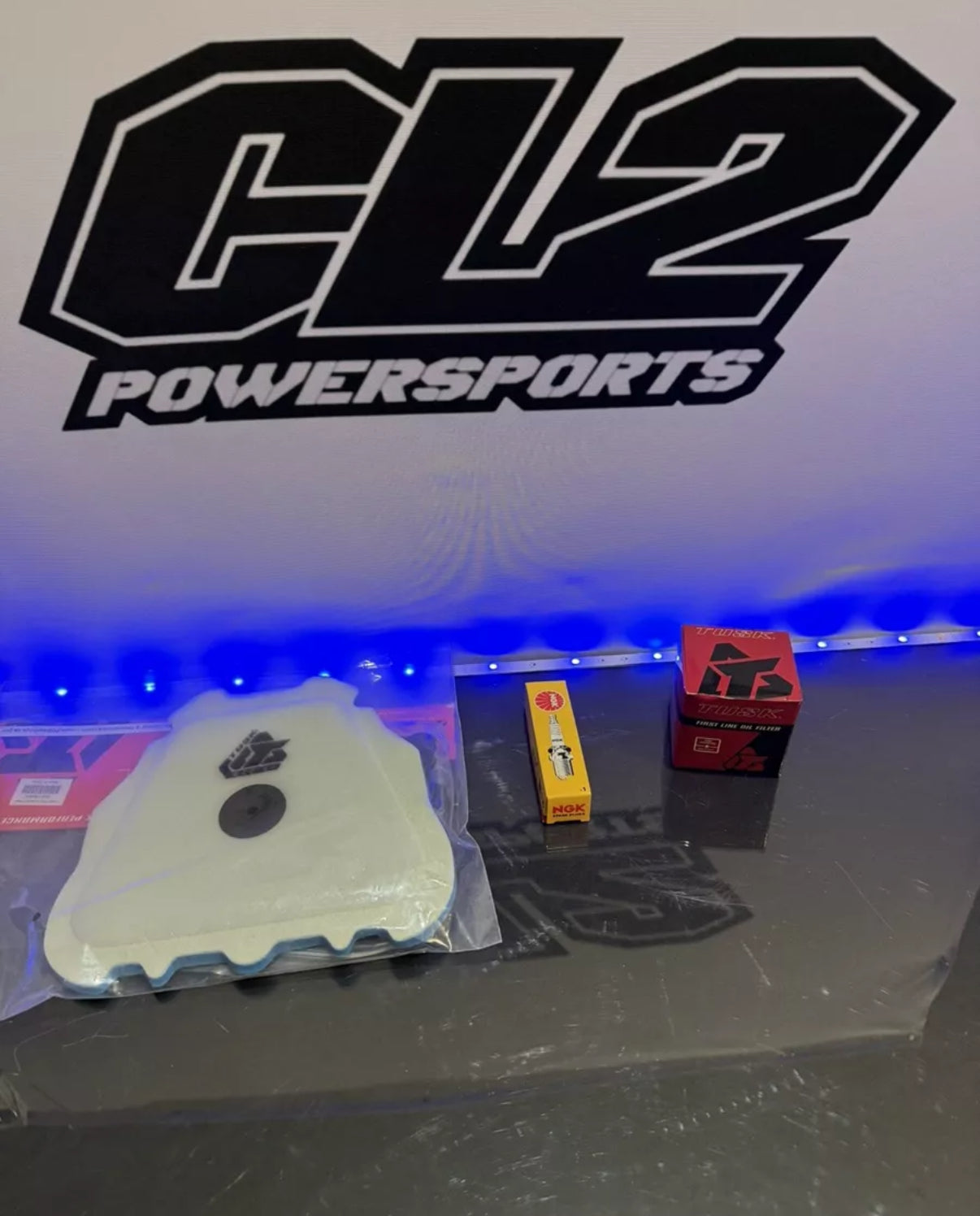 2019-23 Yamaha YZ250F WR250F YZ250FX Service Kit - Air & Oil Filter / Spark Plug