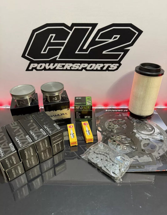 2014-2023 Polaris Sportsman 1000 Top End Engine Motor Rebuild Kit - Pistons Valves
