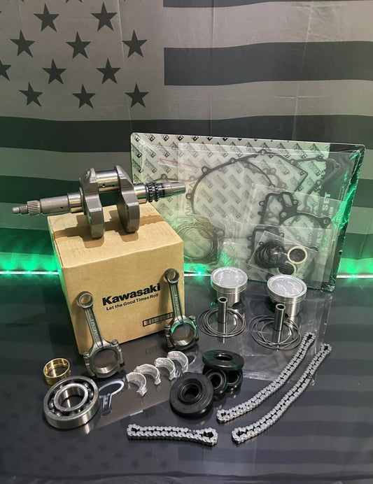 Kawasaki Prairie & Brute Force 650 Rebuild Kit- Crankshaft, Pistons, Gaskets