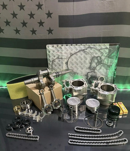 Kawasaki 05-11 Brute Force 750 Complete Engine Motor Rebuild Kit  Without Valves