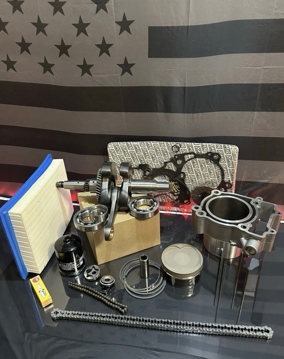 Polaris 2018-2022 RZR 570 Complete Engine Motor Rebuild Kit - Without Valves