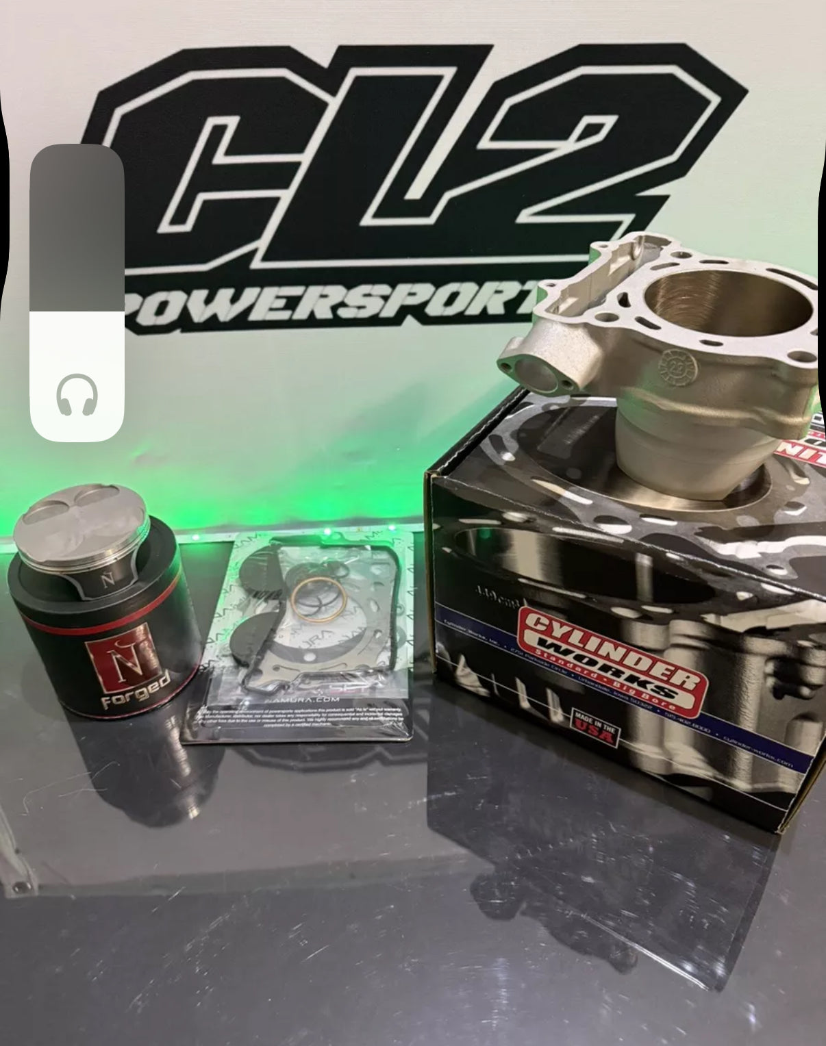 2017-2019 Kawasaki KX250F KX 250F - Cylinder / Piston / Gaskets