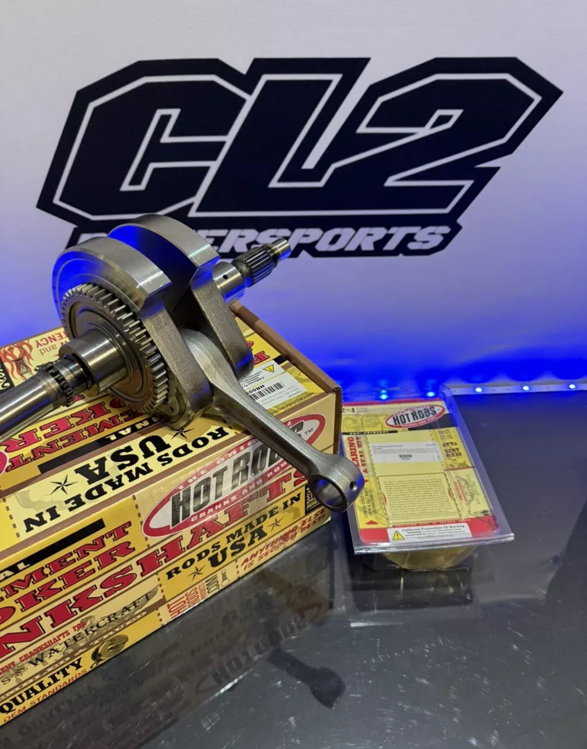 2016-2018 Yamaha Wolverine & Grizzly 700 - Crankshaft With Bearings