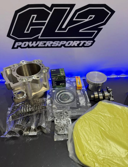 2007-2013 Yamaha Grizzly 700 Big Bore Top End Kit - Cylinder Piston Valves