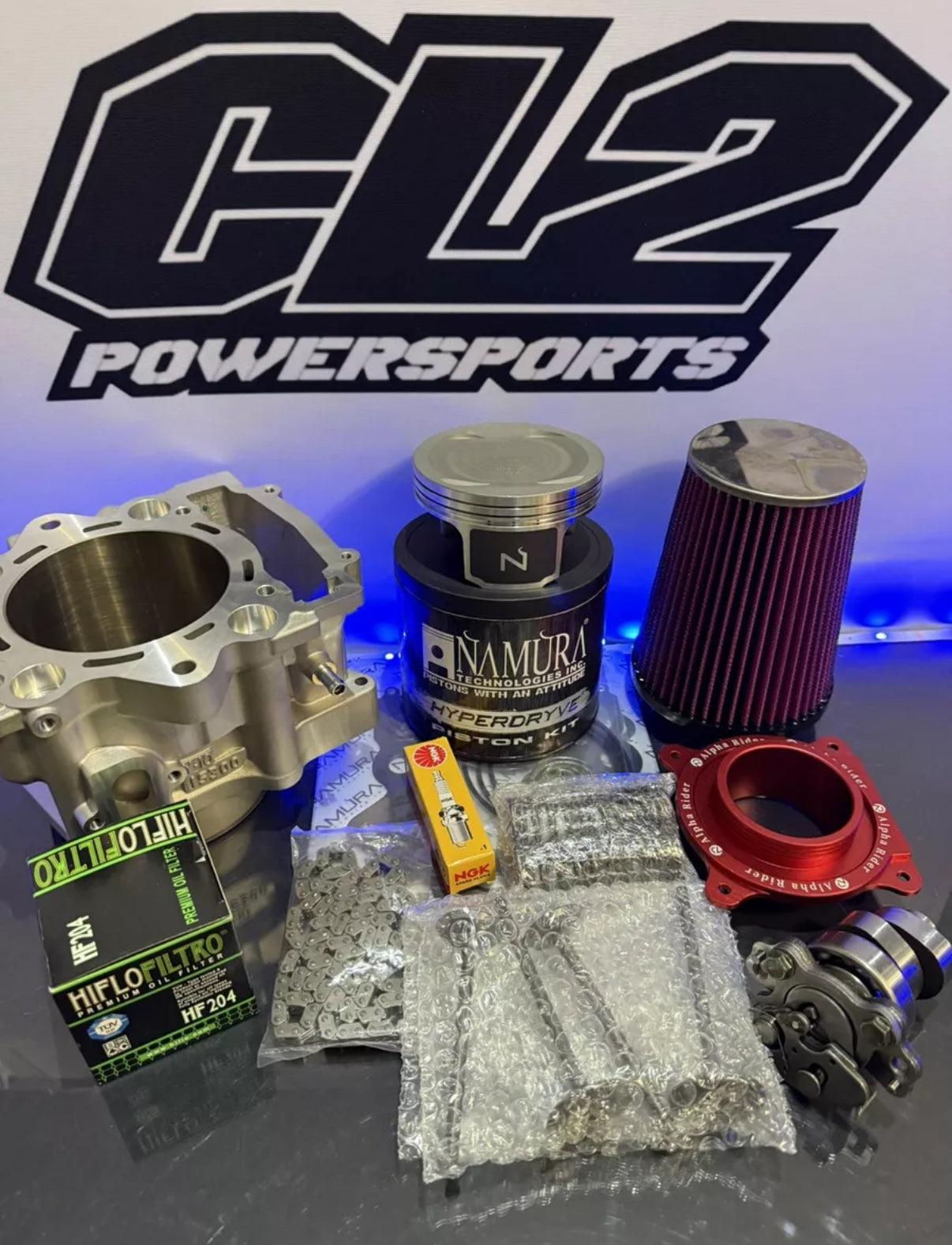 Yamaha 2015-2024 Raptor 700 700R Top End Rebuild Kit- Cylinder Piston Valves