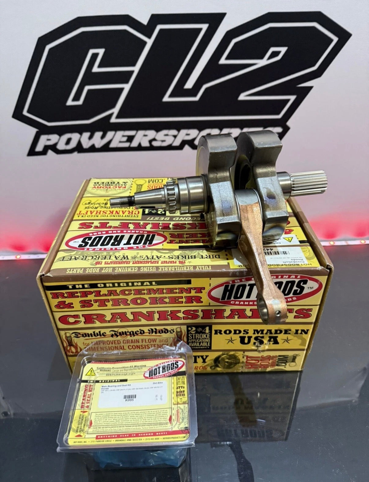 2013-2016 Honda CRF450R - Crankshaft With Bearings