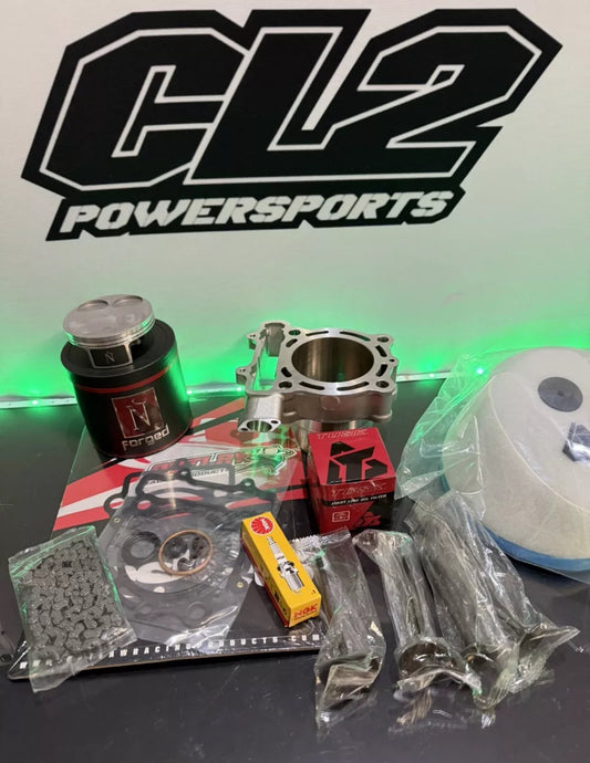 2011-2014 Kawasaki KX250F Top End Rebuild Kit - Cylinder Piston Valves