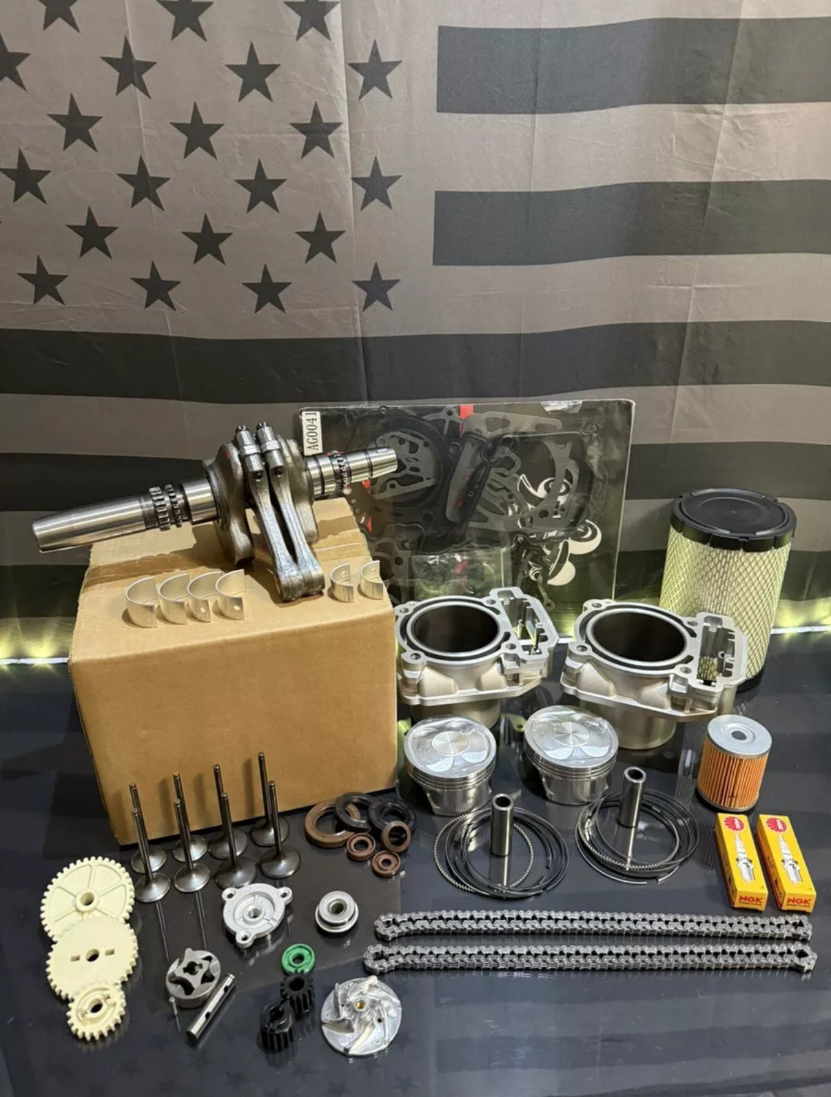 16-21 Can-Am Defender 800 HD8 Complete Engine Motor Rebuild Kit