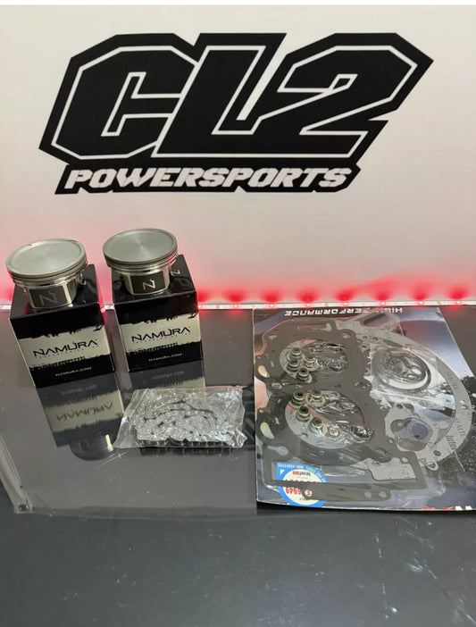 2014-2023 Polaris Sportsman 1000 Pistons / Timing Chain / Gasket Kit