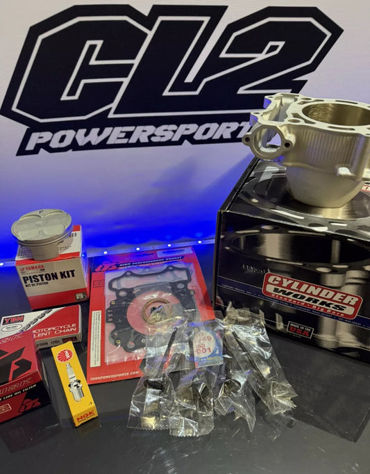 2016-2018 Yamaha YZ250F 250FX WR250F Top End Rebuild Kit- Piston Cylinder Valves