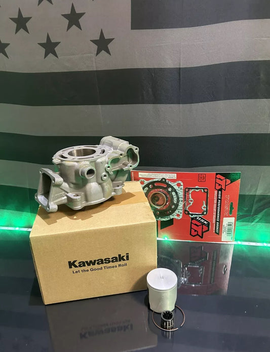 14-21 Kawasaki KX 85 Top End Rebuild Kit- Cylinder, Piston, Gaskets