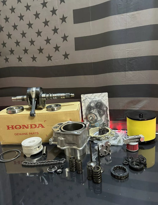 2020-2021 Honda Foreman Rubicon 520 Engine Rebuild Kit + Transmission Bearings