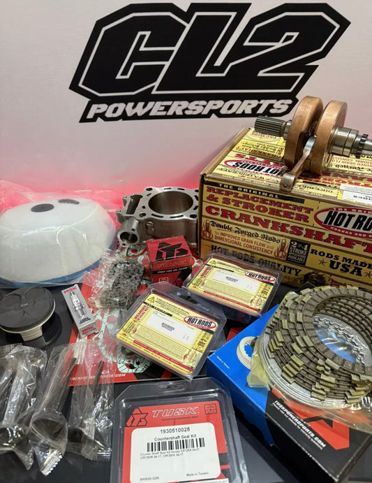 Honda CRF450X CRF 450X Complete Engine Motor Rebuild Kit + Transmission Bearings
