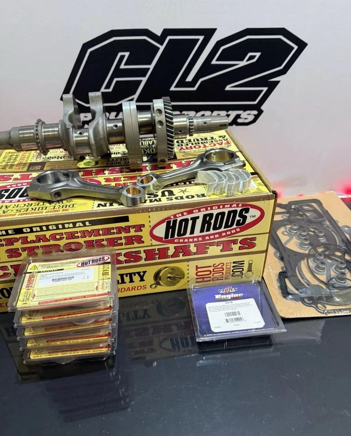 Polaris 2011-2012 RZR 900 Bottom End Engine Motor Rebuild Kit - Crankshaft