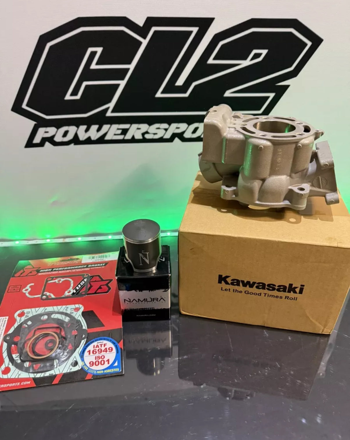 2014-2021 Kawasaki KX 100 Top End Rebuild Kit - Cylinder Piston Gaskets
