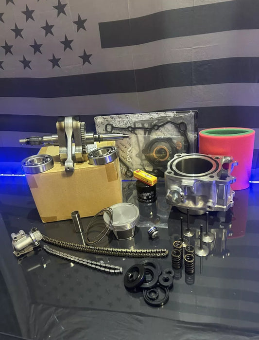 2016-2018 Yamaha Kodiak 700 Complete Engine Rebuild Kit ++ Transmission Bearings