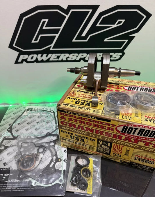 2011-2016 Kawasaki KX250F KX 250F Bottom End Kit - Crankshaft Bearings Gaskets