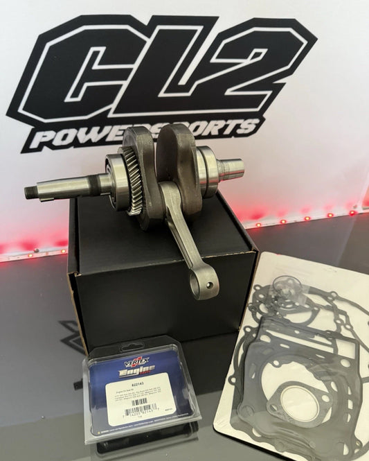 Polaris 98-13 Ranger 500 Bottom End Engine Motor Rebuild Kit - Crankshaft