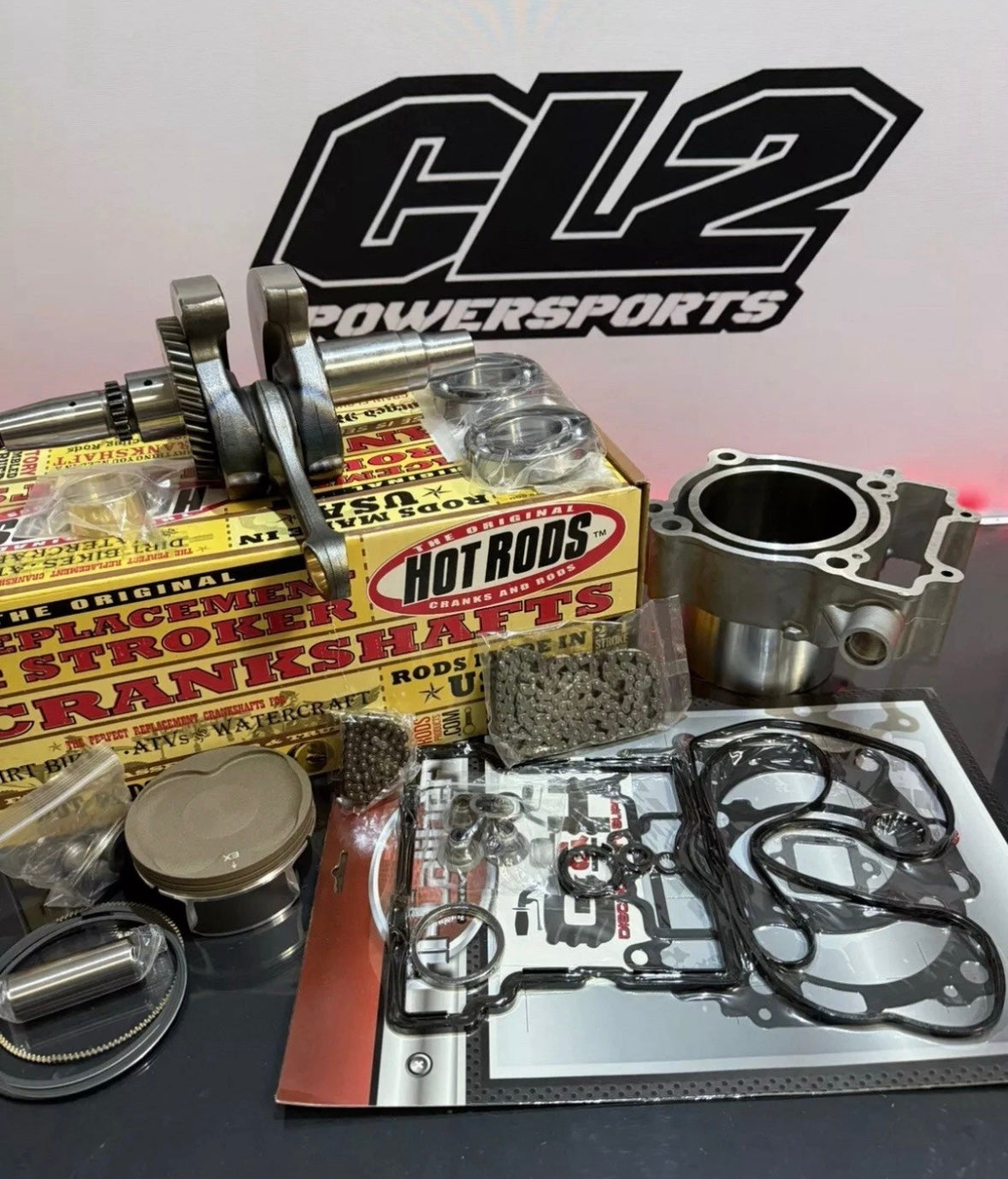 Polaris 2015-2016 Ace 570 Engine Rebuild Kit - Crankshaft Piston Cylinder